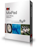 MixPad Audio Mixer and Recording Software boxshot